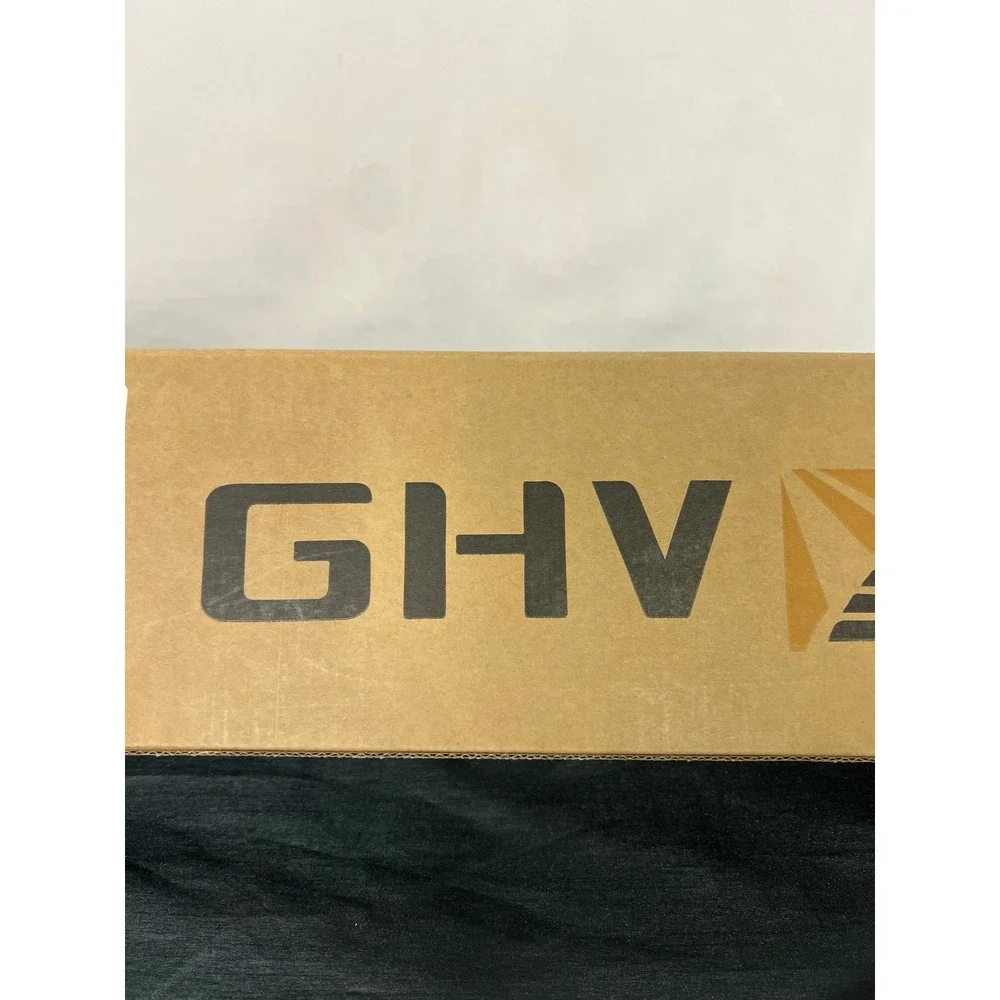 GHV Cordless Zebra Blinds 29x64 White Flaxen‎ Dual Layer Light Filtering Shade